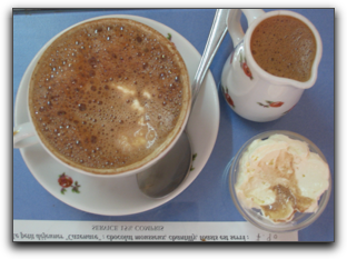 chocolate cup