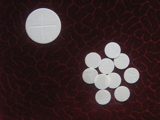 unleavened Eucharist wafers